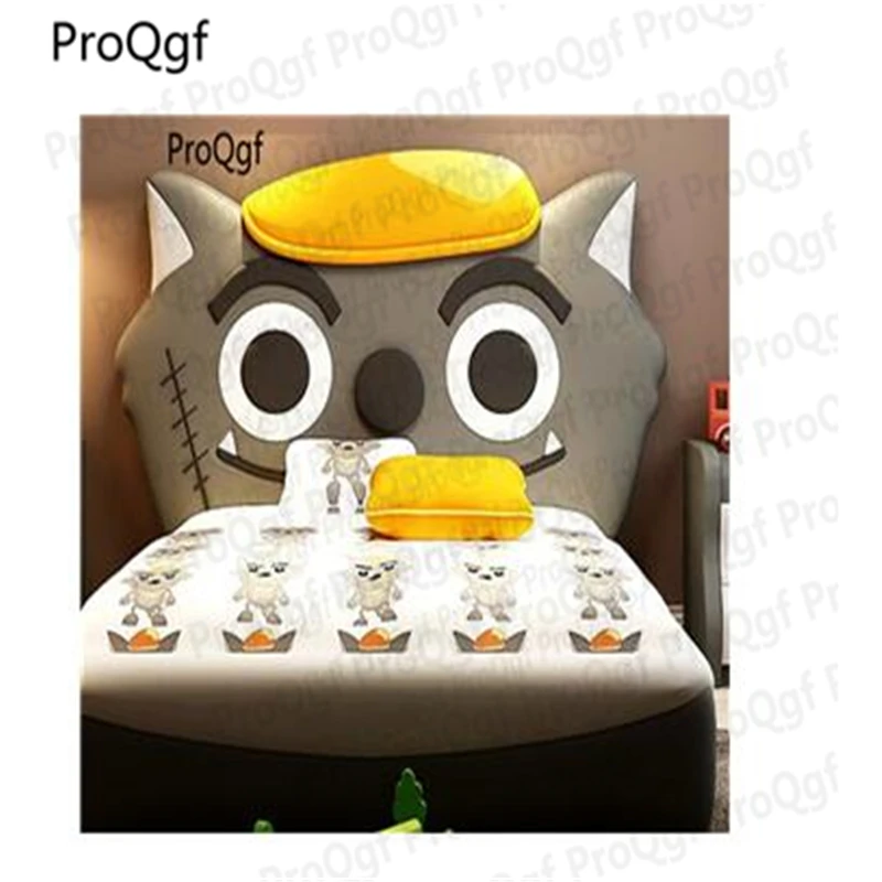 

Prodgf 1Pcs A Set Animal Shape Children Cartoon Princess Style Bed