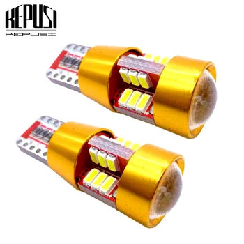 

2X Canbus LED Car Light T10 194 168 W5W 27 LED Parking Lights Sidelight No Error For honda accord civic2008 jazz city fit white