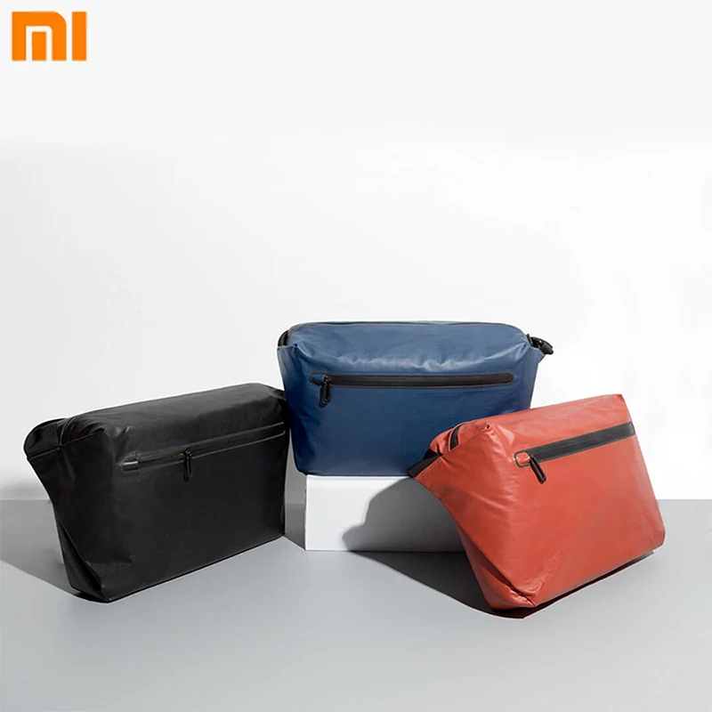 

Original Xiaomi 3C Mijia 90 Point Postman Bag Large Capacity Waterproof Pocket Backpacks Warning Light Bar Shoulder Bag
