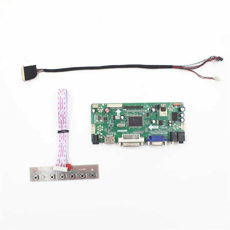 M.NT68676.2A универсальная плата аудио ЖК контроллера HDMI VGA DVI для 10 1 дюймов 1280x720 B101EW01