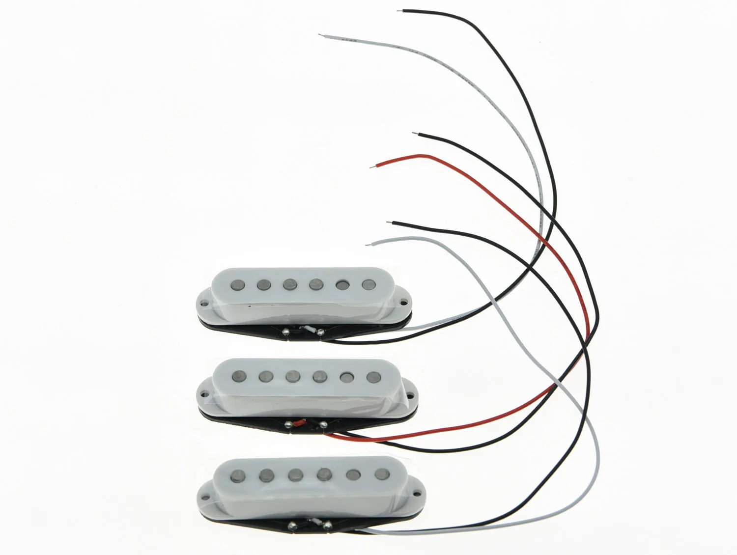KAISH 3x белый Alnico 5 набор пикапов с одной катушкой ST Strat SSS|pickup set|single coil pickupsingle |