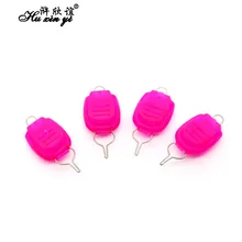 HXY 20 шт., барабанное зажимное устройство для капельного колеса, удобное для зажима, рыболовное кольцо, линия остановки колеса, леска, держатель, зажим для рыбной остановки, пряжка