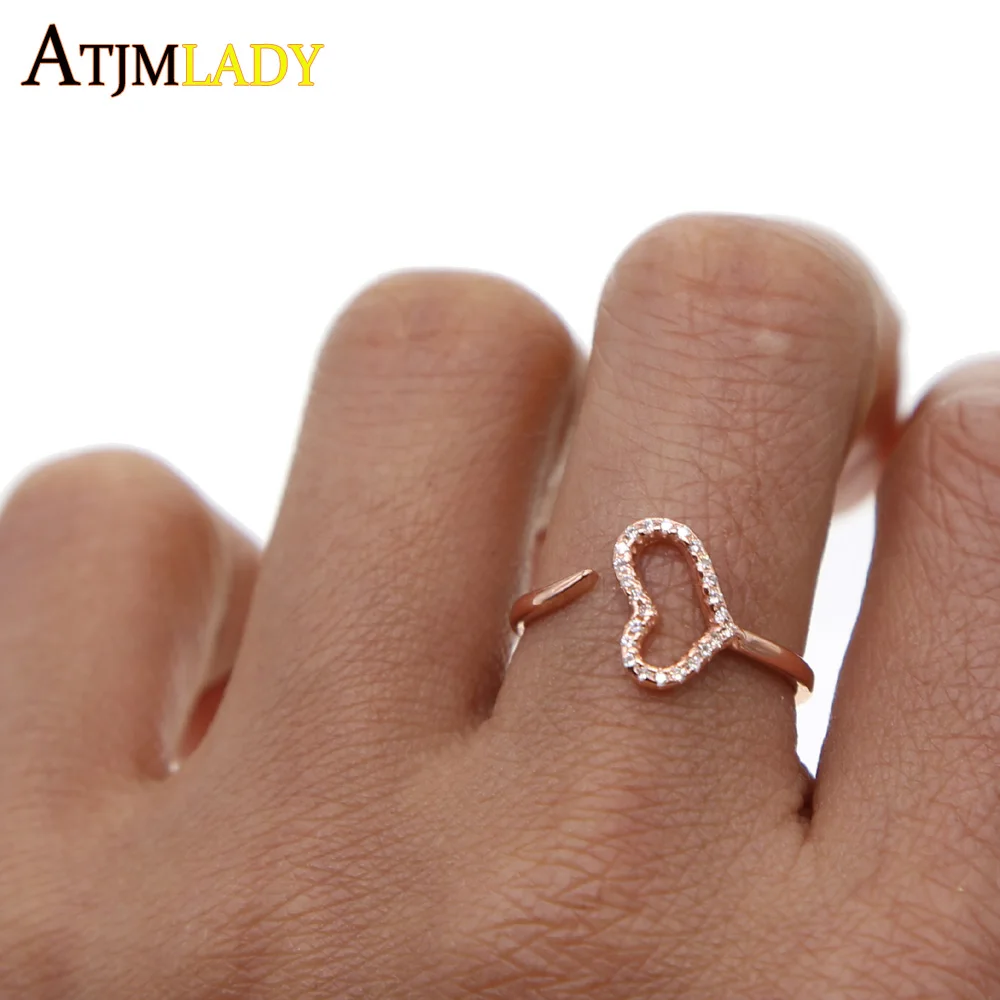 rose gold midi ring