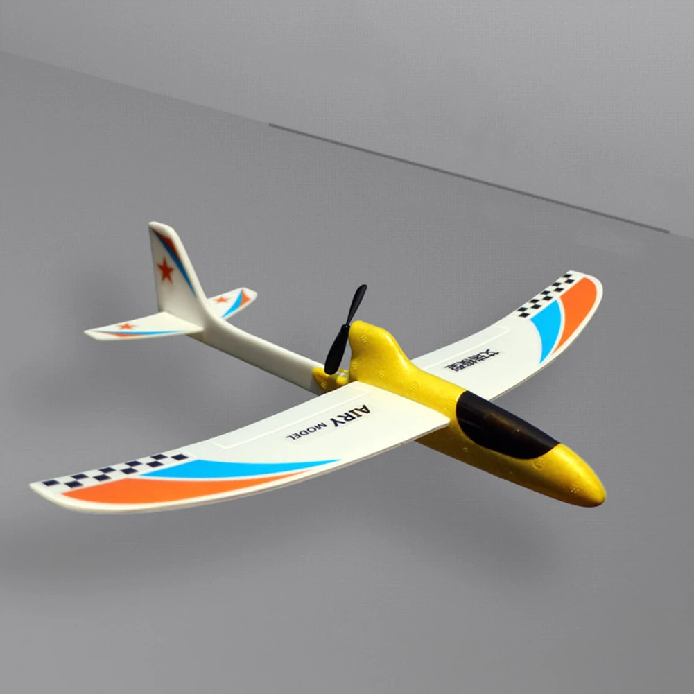 

Model Funny Glider Electric Streamline DIY Toy Capacitor Children RC Airplane Gift Educational Foam Hand Throwing