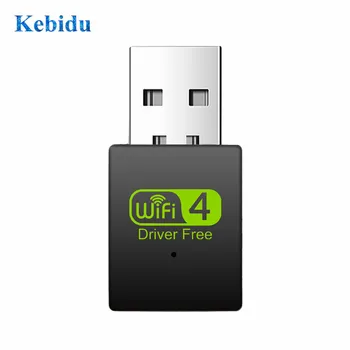 

KEBIDU Mini 300M USB2.0 RTL8192 WiFi adapter Wireless Free Driver Network Card 802.11 n/g/b wi fi LAN Adapter