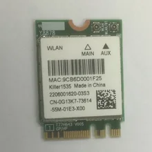 SSEA Новая беспроводная карта для Killer Беспроводная-AC 1535 NGFF M.2 wifi Bluetooth 4,1 Беспроводная Wlan 802.11ac/a/g/n 867 Мбит/с