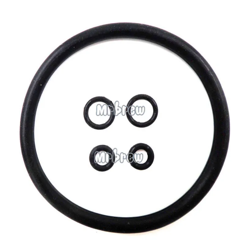 Homebrew Cornelius Food-Grade Silicone Rubber O ring Set Keg Seal Replacement Kit White Black for Choose silicone o ring set