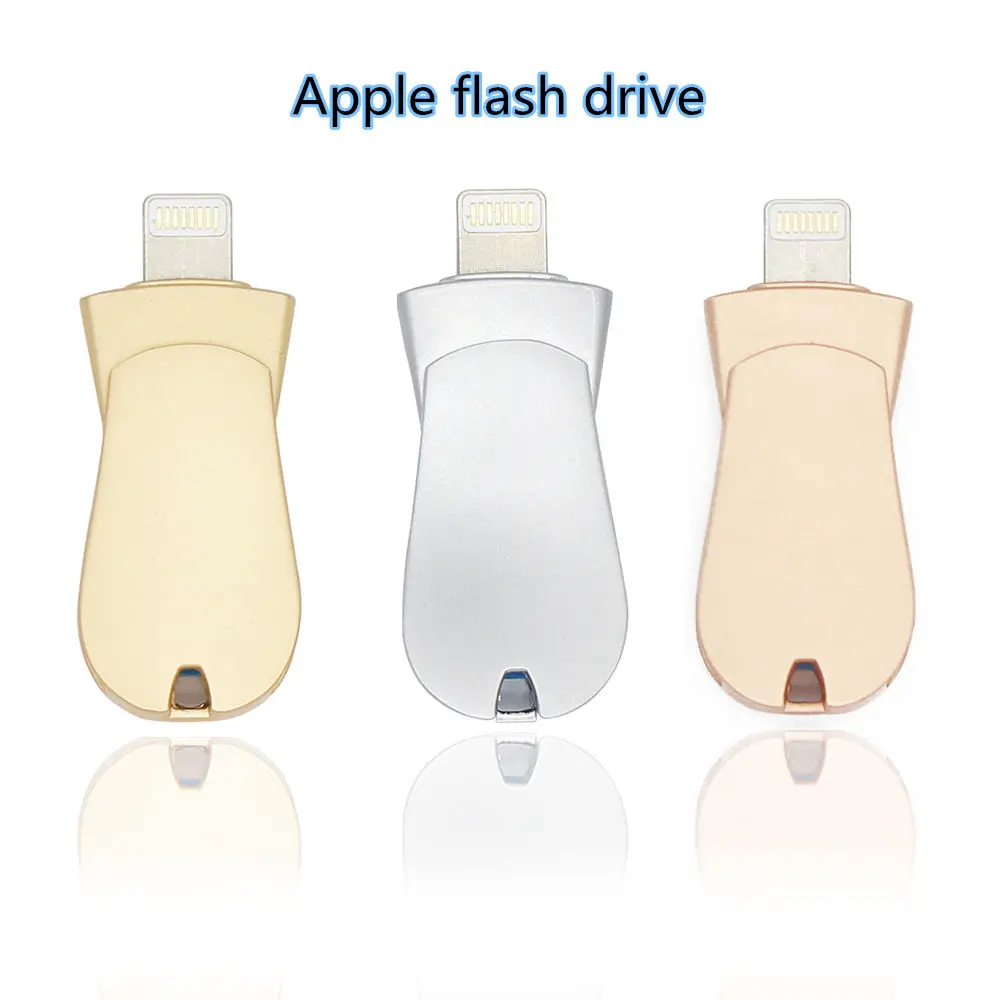 USB FLASH DRIVE LUXURY METAL FLASH DRIVE for iphone 6S 7plus apple IOS