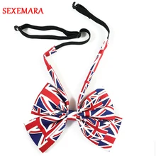 Флаг Великобритании дизайн галстук-бабочка женский симпатичный костюм воротник бабочка галстук Японская школа девочек студентов узел галстук-бабочка
