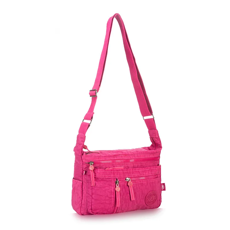 TEGAOTE летняя модная женская сумка, нейлоновая сумка, сумка на плечо, маленькая сумка через плечо с клапаном для женщин, сумки-мессенджеры, дропшиппинг - Цвет: Бургундия