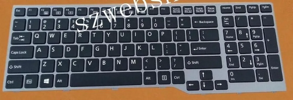 Новая клавиатура для ноутбука Fujitsu Lifebook E753 E754 US LAYOUT | Компьютеры и офис