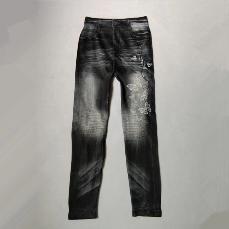 Fashion Slim Women Leggings Faux Denim Jeans Leggings Sexy Long Pocket Printing Summer Leggings Casual Pencil Pants Plus Size Fashion Slim Women Leggings Faux Denim Jeans Leggings Sexy Long Pocket Printing Summer Leggings Casual Pencil Pants Plus Size