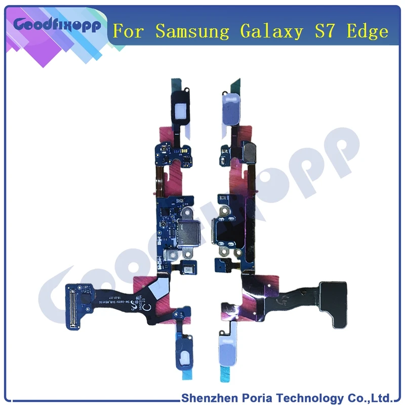 SM0070 For Samsung Galaxy S7 Edge G9350 NEW micro USB Charging Port&Sensor dock connector Flex Cable replacement parts  (1)