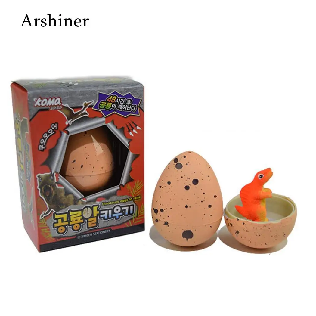 

Magic Hatching Growing Dinosaur Eggs Water Grow For Children Toys green pink yellow blue egg for Gift