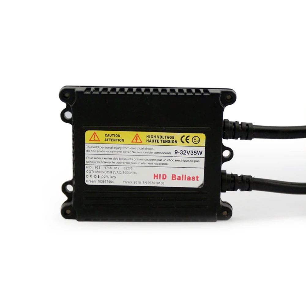 Универсальный Xenon HID комплект DC 12V 35W балласт Замена Цифровой Тонкий конверсионный