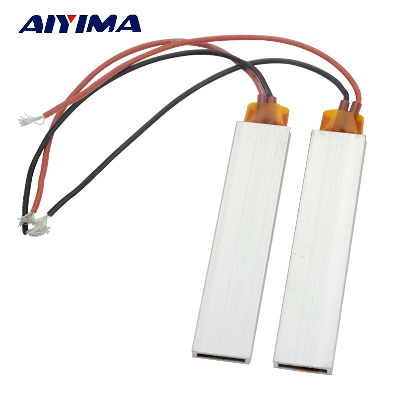 

AIYIMA 2pcs Heater 100*21*5mm 220V High-power PTC Thermostat Heating Elements Ultra-low Temperature Heater Electric Plate
