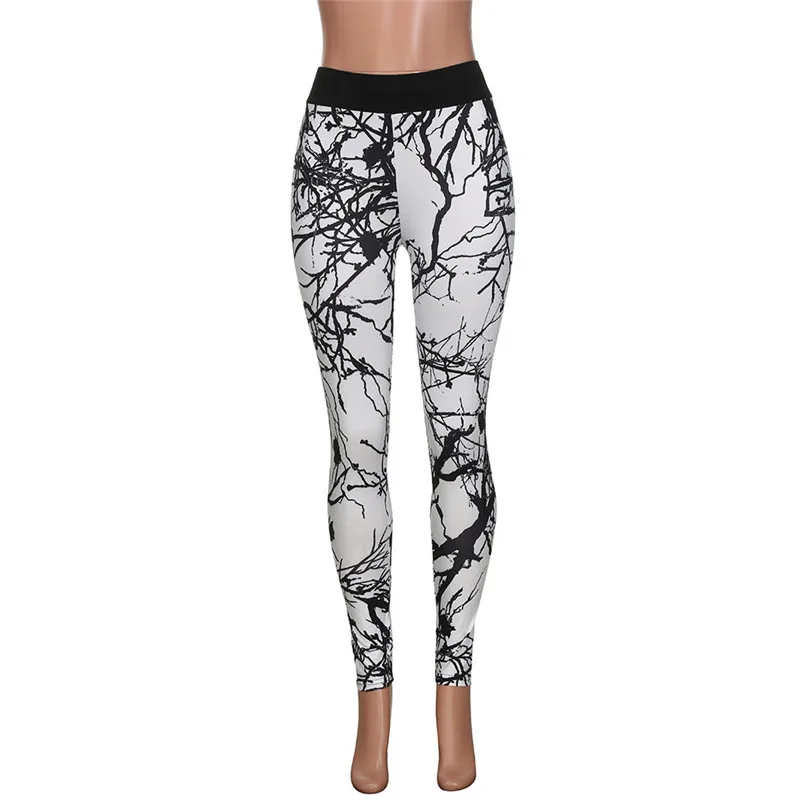 Yoga Pants Woman Sport Leggins legging sport femme New printed tights Sports yoga pants pencil pants Newest Print Yoga Pants 4QW - Цвет: Yoga Pants