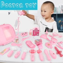 Ролевые игры набор детский игрушечный стетоскоп больница Набор доктора игрушки для детей девочек игры arzt набор
