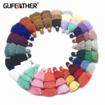 

GUFEATHER L16/8CM/3 layer/cotton tassels/8cm/jewelry accessories/jewelry findings/accessories for jewelry/tassel accessories