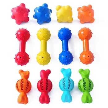

New Dog Brushing Toys Rubber Easy-to-Use Safe Effective Toothbrush for Dog Playing and Training Dog Toy Pet Supplies Accessories