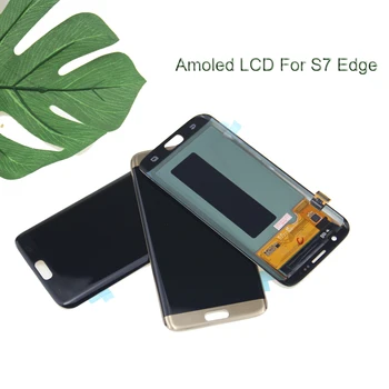 

sm-g935f lcd For Samsung Galaxy S7 Edge G935F LCD Screen Digitizer Assembly Replacement