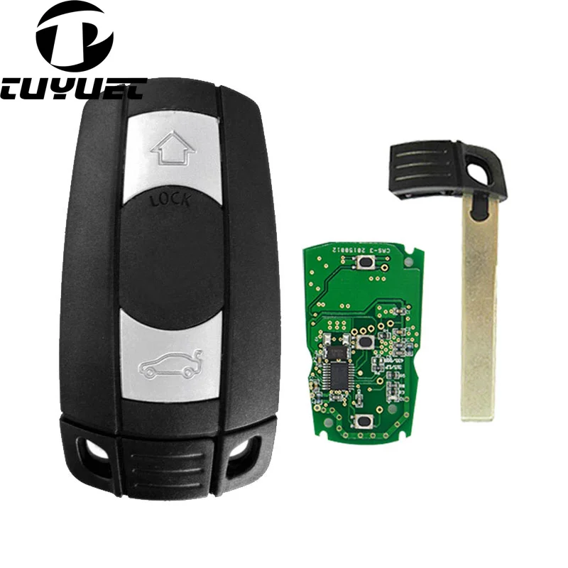 Умный дистанционный ключ с чипом ID7944 для BMW CAS3 X1 X6 Z4 315 MHZ/434 MHZ/868 MHZ/315LP (для FCC) |