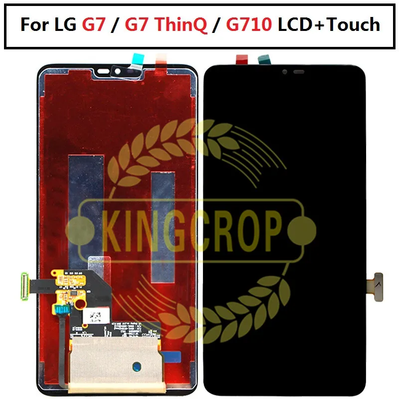

For LG G7 ThinQ LCD G710 G710EM G710PM G710VMP DisplayTouch Screen Digitizer Assembly Replacement Parts For LG G7 lcd with frame