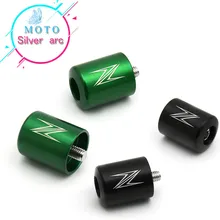 Для kawasaki Z250 Z300 Z650 Z750 Z800 Z900 z1000 z1000sx руль акустическая система заканчивается Кепки Чехол слайдер Аксессуары для мотоциклов с ЧПУ
