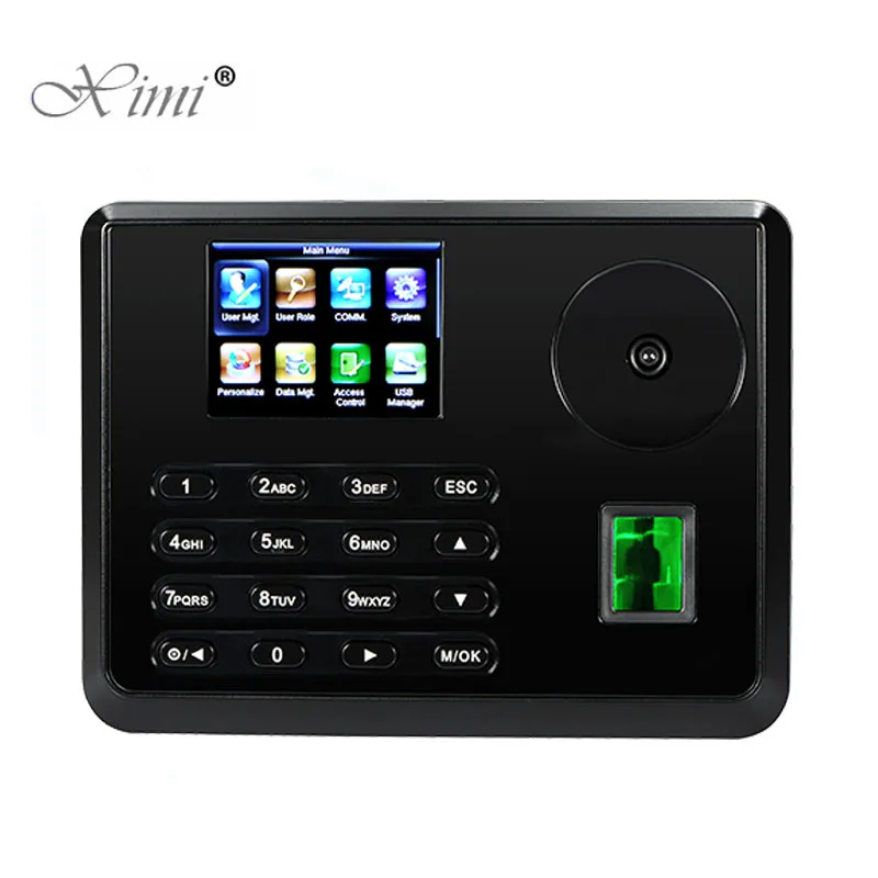 ZK P160 Palm посещаемость времени Clcok с TCP/IP USB RS232/485 отпечатков пальцев время Регистраторы посещаемости работника