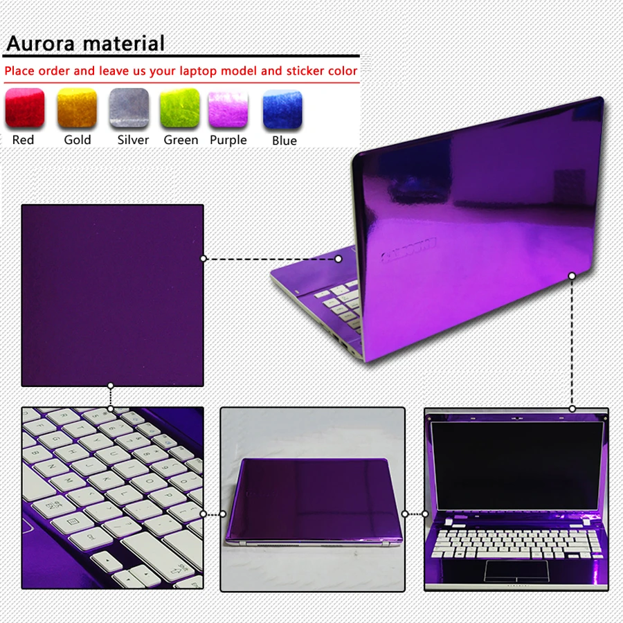 Buy Pure Color ABC sides Laptop Sticker Dustproof