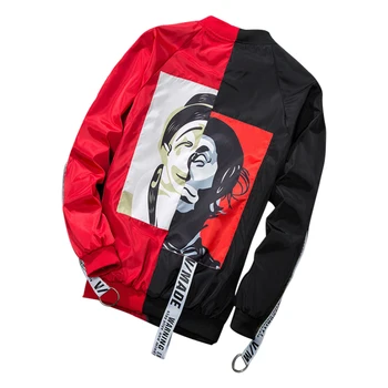 

KUYOMENS Autumn winter jackets men thin jacket mens coat streetwear lover clothes windbreaker man hip hop hooded Jacket jaqueta