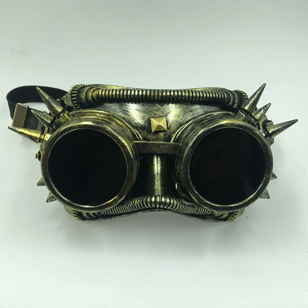 Frienda 6 Piezas Gafas de Protección de Steampunk de Victorianas Vintage Gafas de Sol de Soldadura Cyberpunk para Accesorios de Traje de Disfraz de Gótico（Color Conjunto 2） 