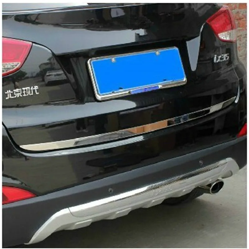 Для Hyundai IX35 2009 2010 2012 2013 2014 2015 высокое качество нержавеющая сталь Задняя Крышка