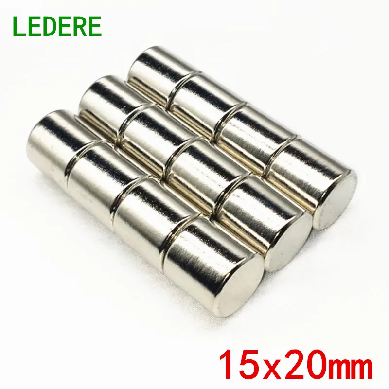 

LEDERE 5/10pcs 15x20 mm neodymium magnet 15mmx20mm N35 15*20 Powerful Rare Earth Neodymium Magnets