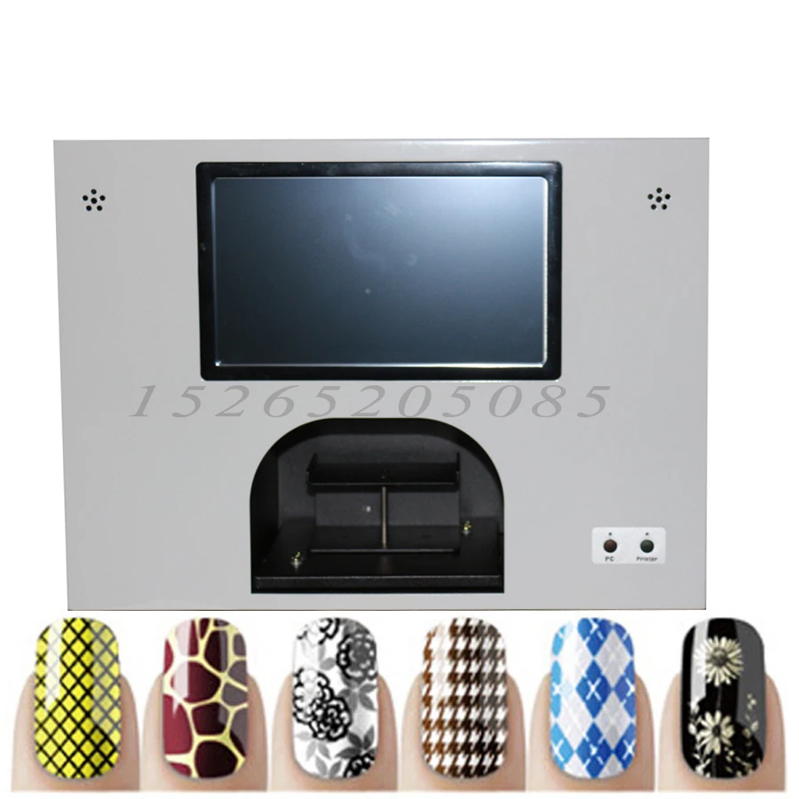 Real 5 Nails printing machine 3 flowers together lowest price and best quality | Красота и здоровье