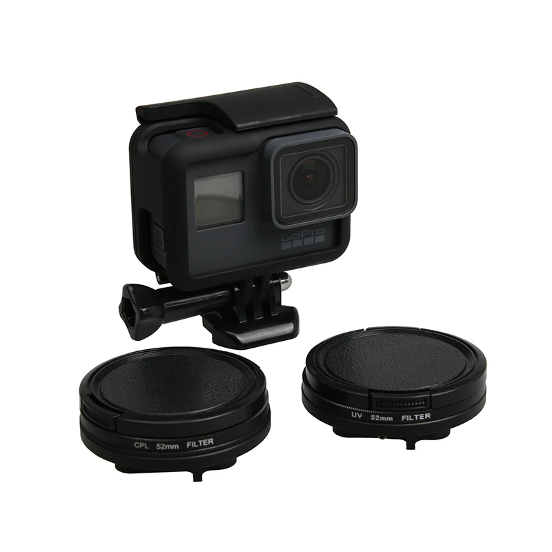 52 мм УФ-фильтр CPL hero 5 Аксессуары для камеры GoPro hero 7 5 6 переходное кольцо очки UV CPL Защитная крышка объектива для Gopro hero 5