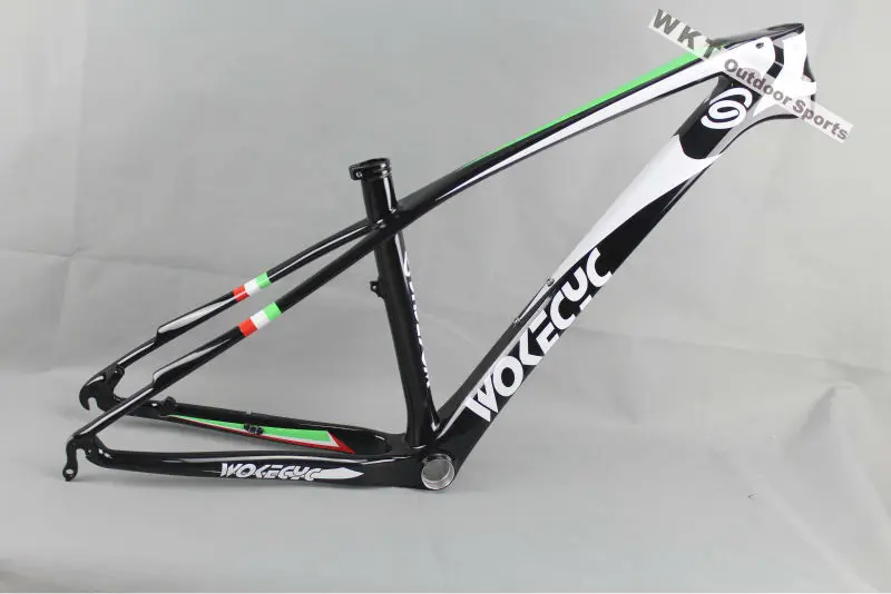 Clearance Free shipping wokecyc 27.5er MTB bike frame mountain bike frame 27.5er carbon fiber frame 15.5