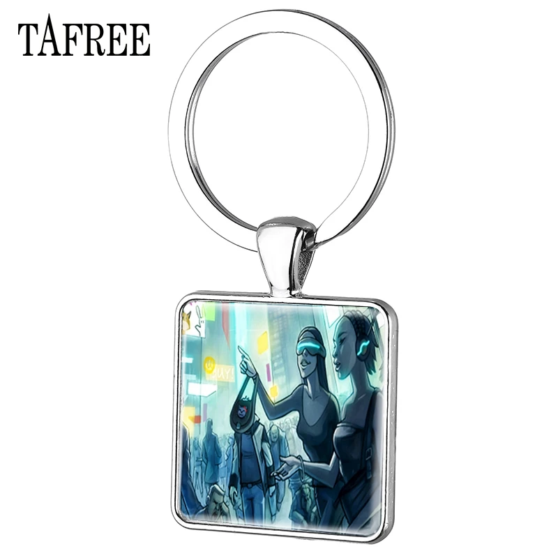 TAFREE الشهيرة مجردة اللوحة سلاسل المفاتيح مربع شكل الزجاج كابوشون قبة الحصان سباق الفن صور سلاسل المفاتيح كيرينغ PT49 TAFREE الشهيرة مجردة اللوحة سلاسل المفاتيح مربع شكل الزجاج كابوشون قبة الحصان سباق الفن صور سلاسل المفاتيح كيرينغ PT49