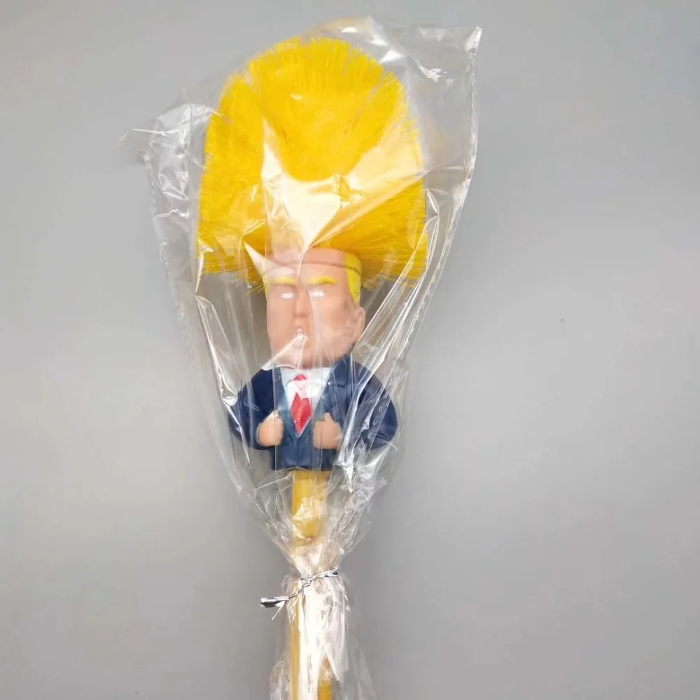 

Dropshipping Toilet Brush Holders WC Borstel Donald Trump Original Trump Toilet Brush Bathroom Cleaning Tools, Make Toilet Great