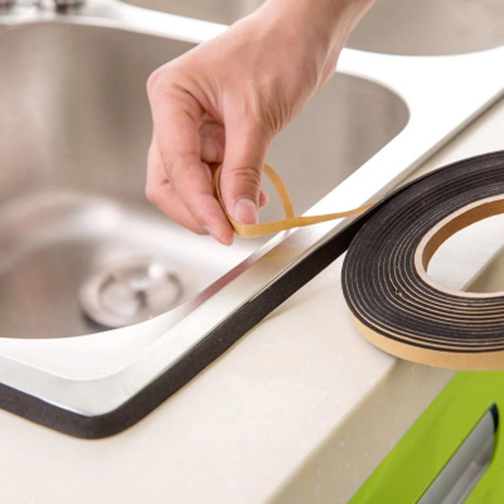 1Pc Kitchen Bathroom Tape Sink Edge Gap Waterproof Tools Moisture-proof Gadget 