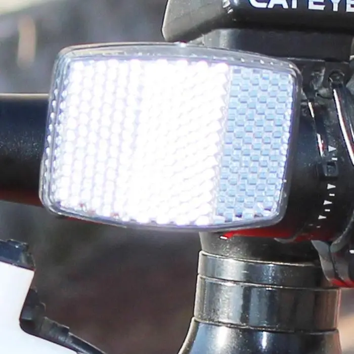 Top 2018 Hot Sale Handlebar Mount Safe Reflector Bicycle Bike accessories Front Rear Warning Red / White bicycle bike light rower 5