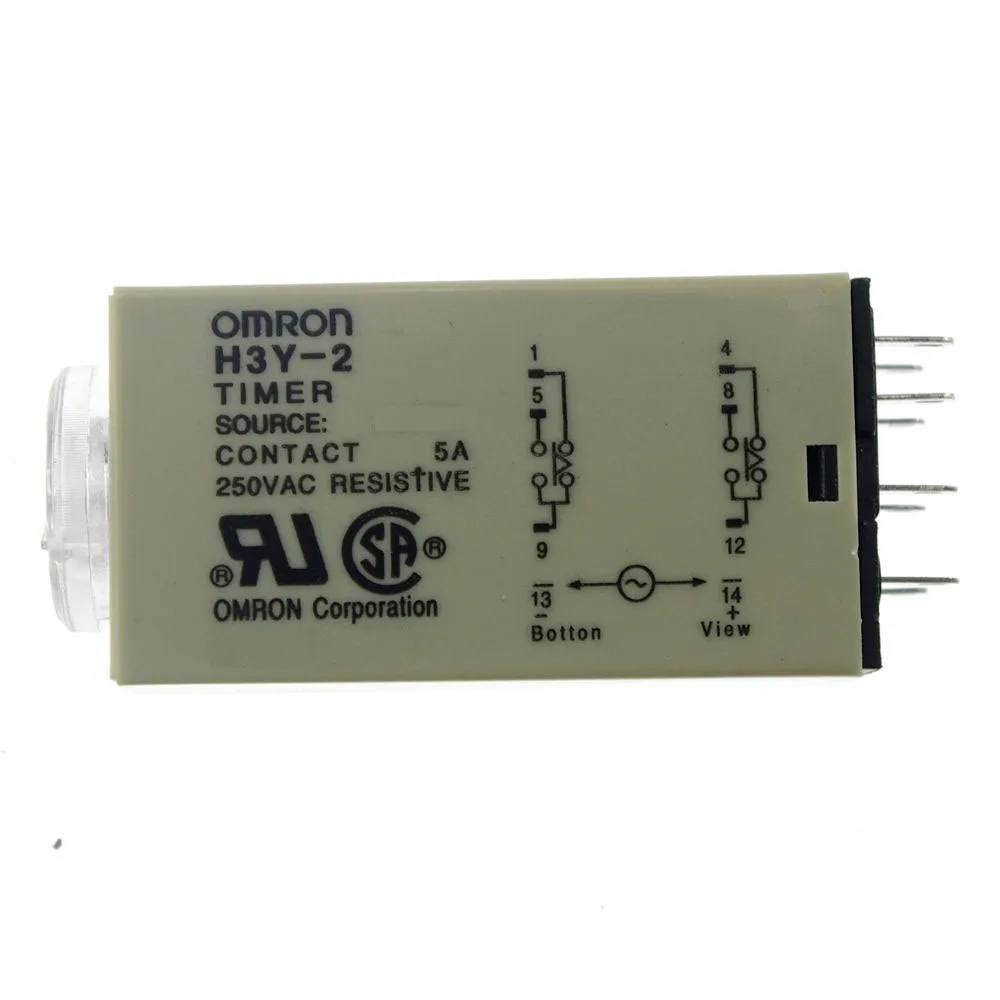 1.0 60Min H3Y 2 Power On Time Delay Relay Solid State Timer DPDT 8Pins