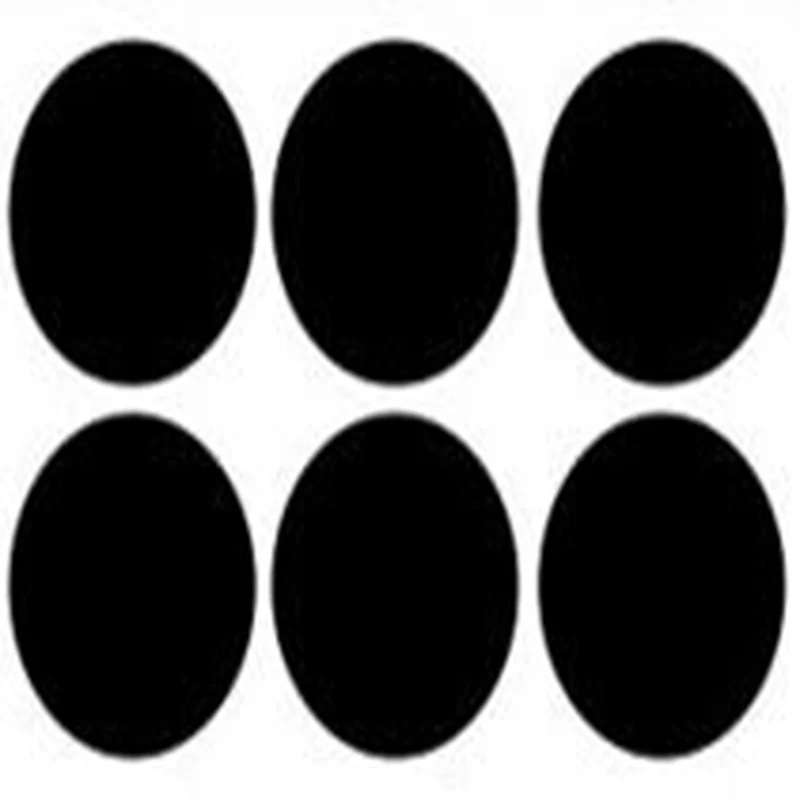 Hot Attractive Round Chalkboard Mason Jar Labels for Canning Pantry Spice Freezer Waterproof Black Vinyl Chalkboard