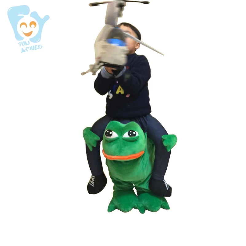 Grappige Volwassen Kinderen Halloween Kerst Kostuum Pluche Mascot