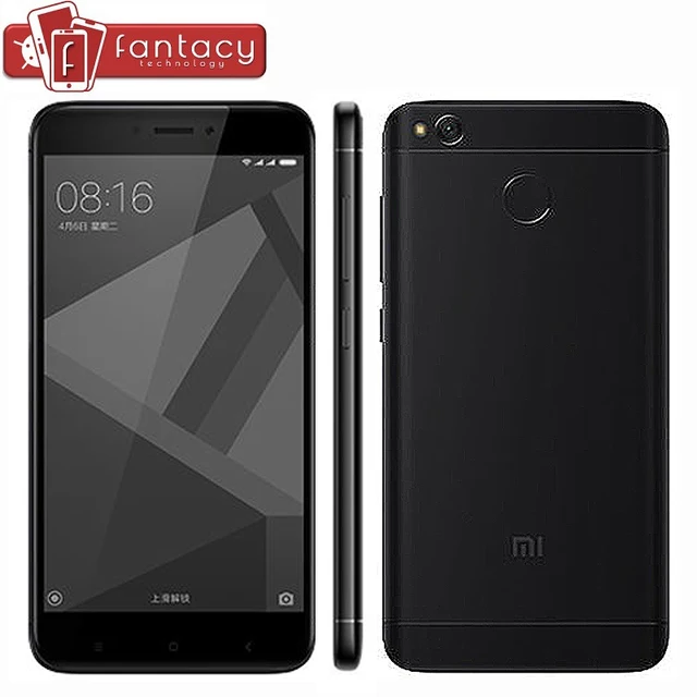 Original Global Version Xiaomi Redmi 4X Pro 3GB 32GB Snapdragon 435 Fingerprint ID FDD LTE 4G 5" 720P MIUI 8.2 Mobile Phone