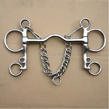 Pelham бит из нержавеющей стали китайский рот бит Лошадь продукт 130 мм H0956