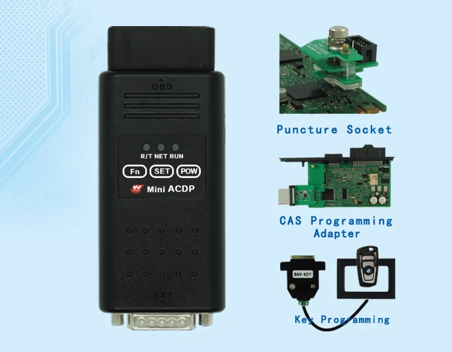 Yanhua Mini ACDP Программирование мастер Wifi работа на Android/IOS поддержка CAS1/CAS2/CAS3/CAS3+/CAS4/CAS4+/FEM/BDC программирование ключей