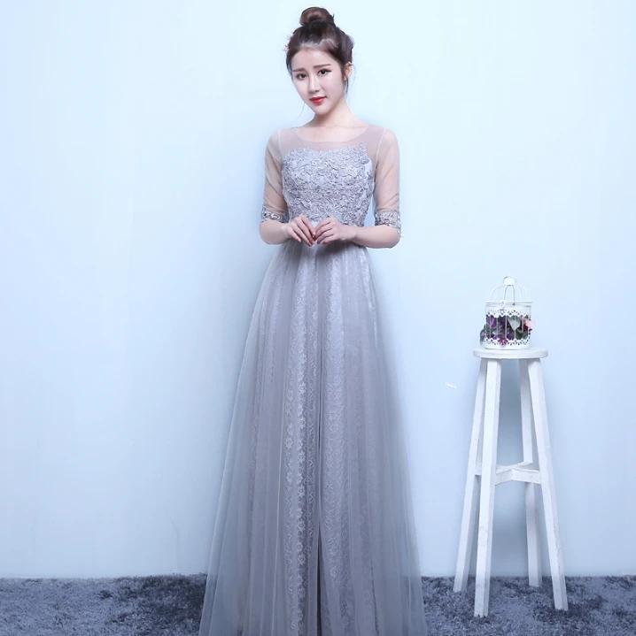 extra length bridesmaid dresses