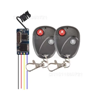 

3.5V-12V 5V Micro Remote Control Switch System Mini Receiver Long Range Small Receiver With 2PCS Transmitter