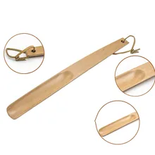 1 шт. 38 см Профессиональные длинные ручки рога для обуви унисекс деревянный рожок для обуви ложка Форма рожок для обуви гибкий прочный скольжения
